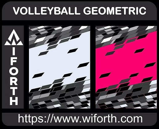 VOLLEYBALL DESINGS GEOMETRIC