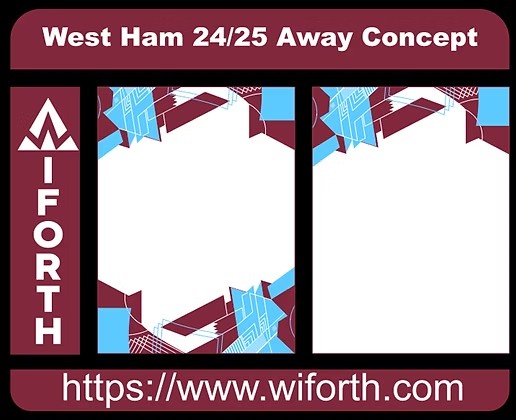 WEST HAM 24 25 AWAY CONCEPT