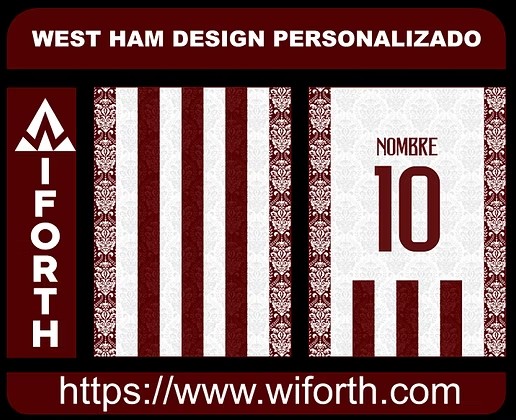WEST HAM DESIGN PERSONALIZADO