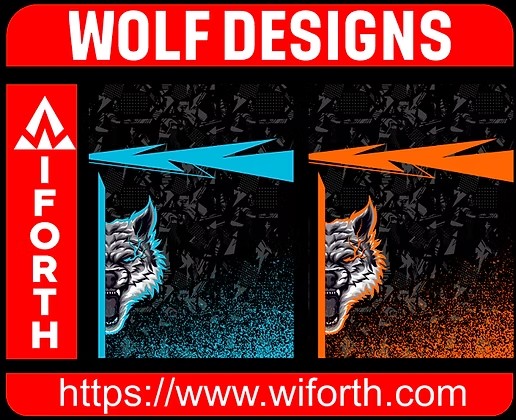 WOLF DESIGNS GRUNGE