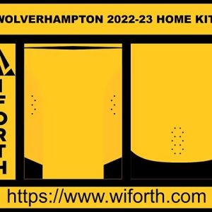WOLVERHAMPTON 2022-23 HOME KIT