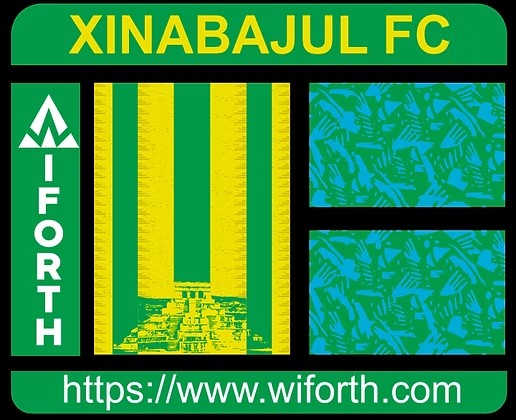 XINABAJUL FC JERSEY VECTOR