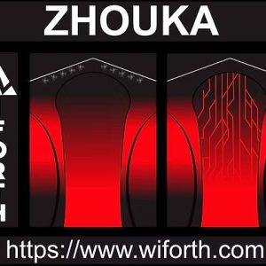 ZHOUKA DEGRADE RED