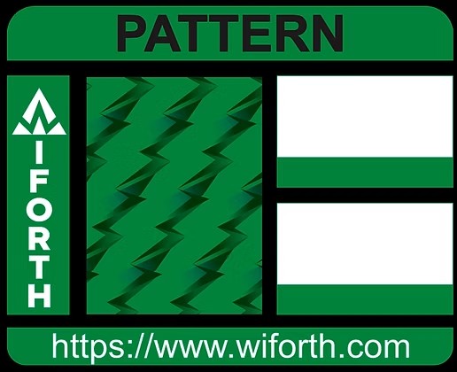 ZHOUKA PATTERN VERDE