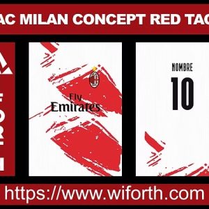 AC MILAN CONCEPT RED TAG