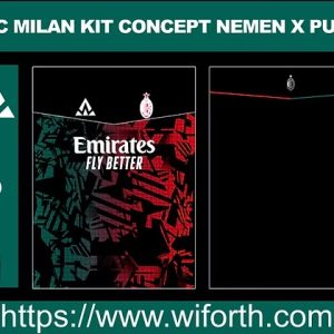 AC MILAN KIT CONCEPT NEMEN X PUM
