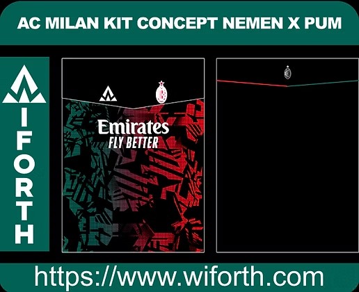 AC MILAN KIT CONCEPT NEMEN X PUM