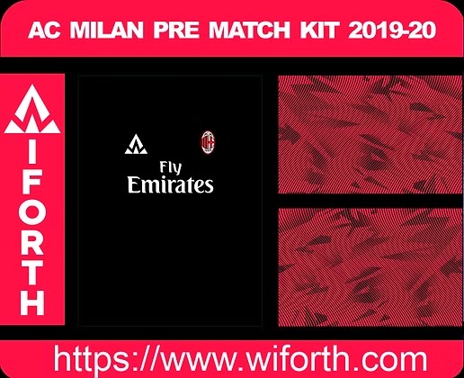 AC MILAN PRE MATCH KIT 2019-20
