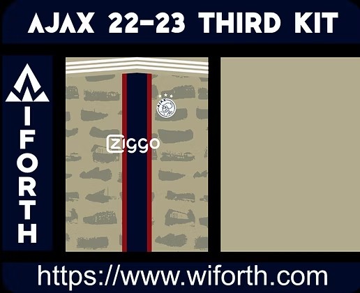 AJAX 22-23 THIRD KIT