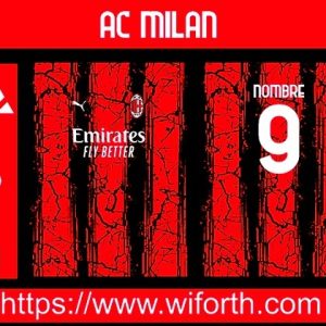 AC MILAN RED GRUNGE PRO