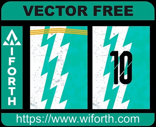 VECTOR RAYO TURQUESA