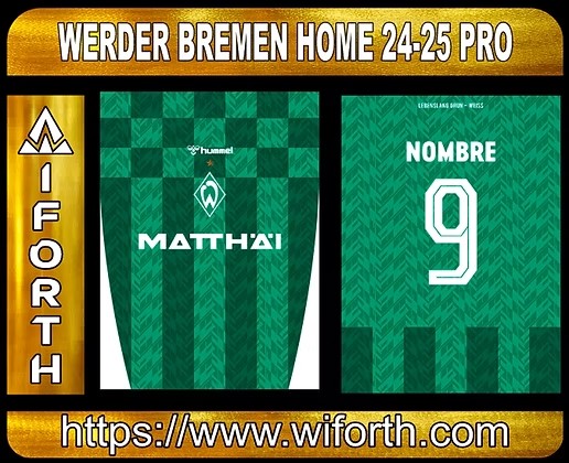WERDER BREMEN HOME 24-25 PRO