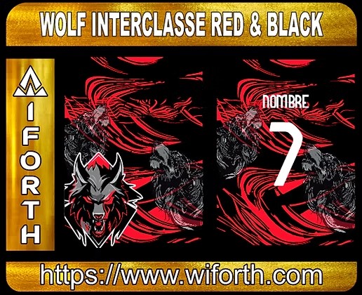 WOLF INTERCLASSE RED & BLACK PRO