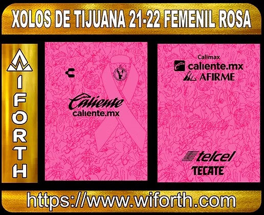 XOLOS DE TIJUANA 21-22 FEMENIL ROSA