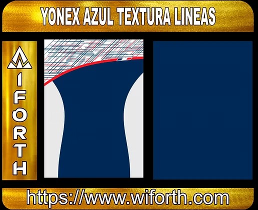 YONEX AZUL TEXTURA LINEAS