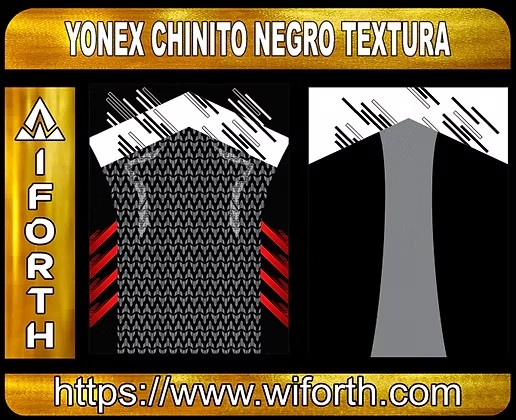 YONEX CHINITO NEGRO TEXTURA