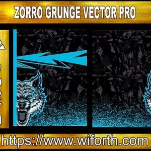 ZORRO GRUNGE VECTOR PRO