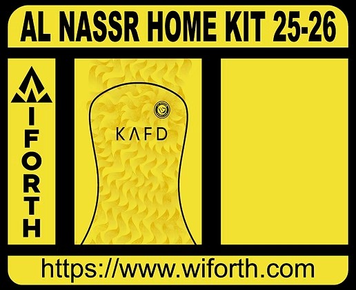 AL NASSR HOME KIT 25-26