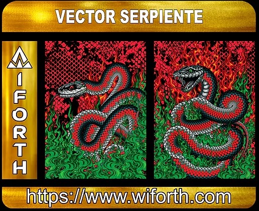 VECTOR SERPIENTE