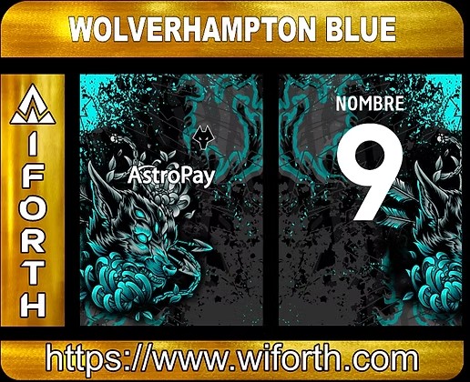 WOLVERHAMPTON BLUE WOLF