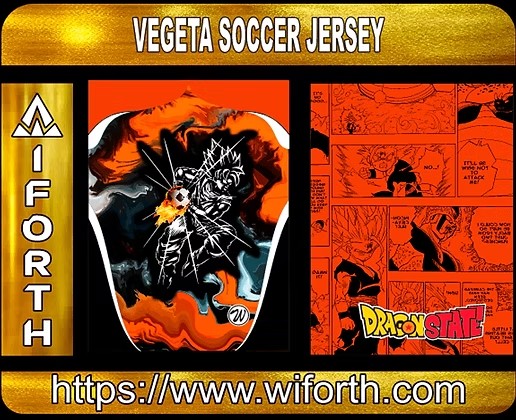 VEGETA SOCCER JERSEY