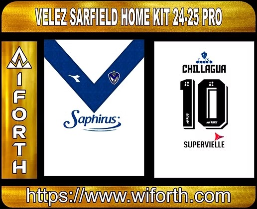 VELEZ SARFIELD HOME KIT 24-25 PRO