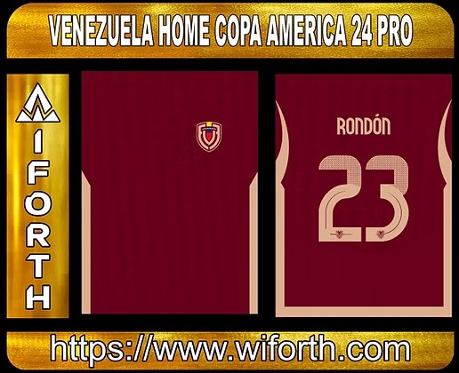VENEZUELA HOME COPA AMERICA 24 PRO