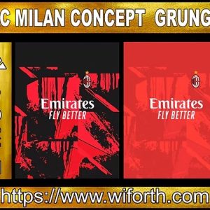 AC MILAN CONCEPT GRUNGE