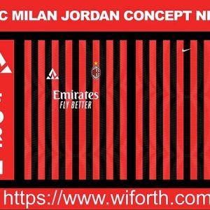 AC MILAN DESIGN DEGRADE