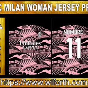 AC MILAN WOMAN JERSEY PRO