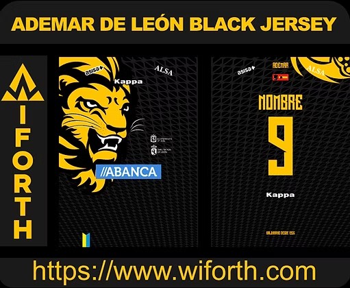 ADEMAR DE LEÓN BLACK JERSEY