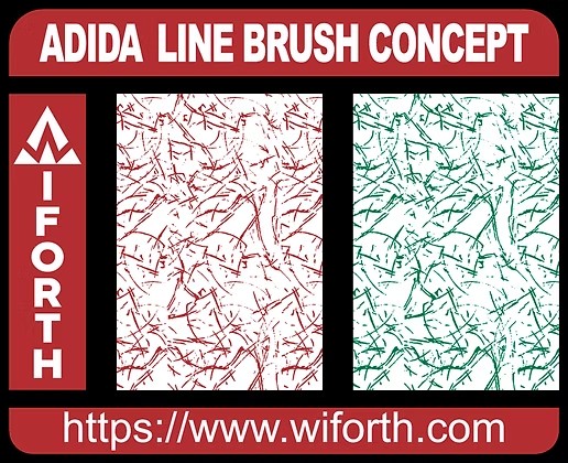 ADIDA LINE BRUSH CONCEPT