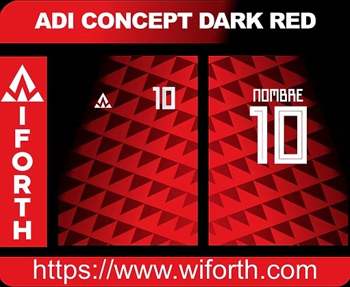 ADI CONCEPT DARK RED