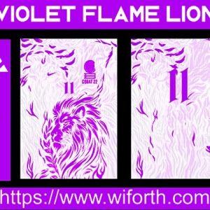 VIOLET FLAME LION