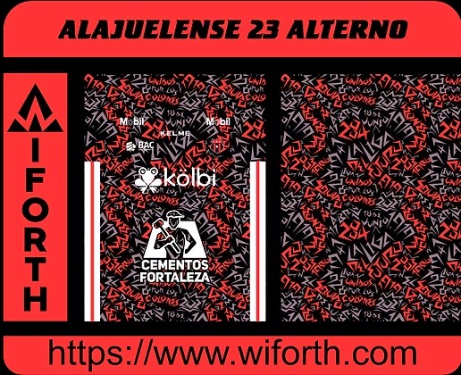 ALAJUELENSE JERSEY VECTOR 2023