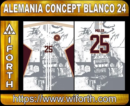 ALEMANIA CONCEPT BLANCO 24 PRO