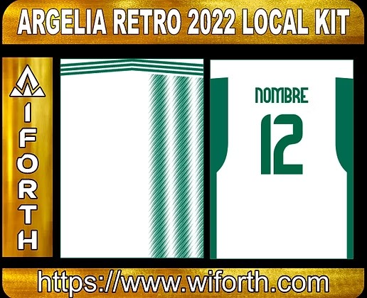 ARGELIA RETRO 2022 LOCAL KIT