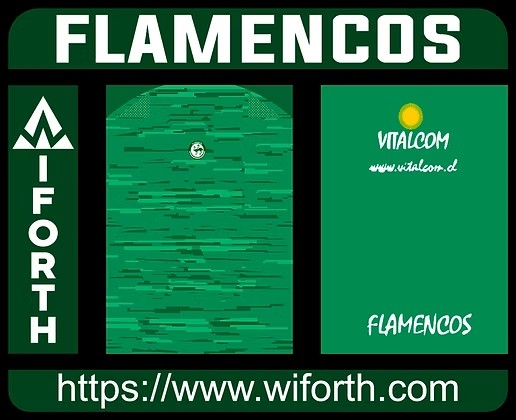 DESIGN FLAMENCOS GREEN