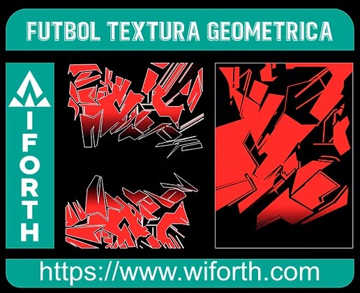 FUTBOL TEXTURA GEOMETRICA