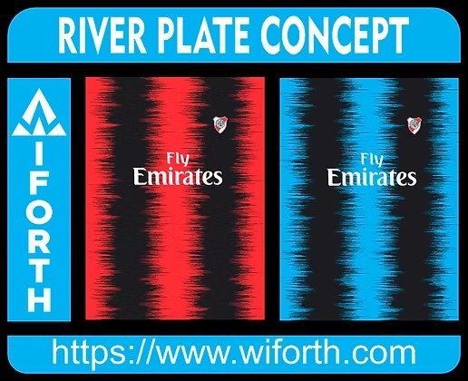 RIVER PLATE CONCEPT - RED Y BLUE