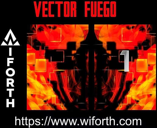 VECTOR FUEGO NEON