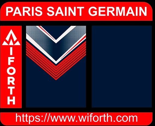 VECTOR JERSEY PARIS SAINT GERMAIN