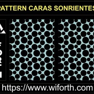 VECTOR PATTERN CARAS SONRIENTES