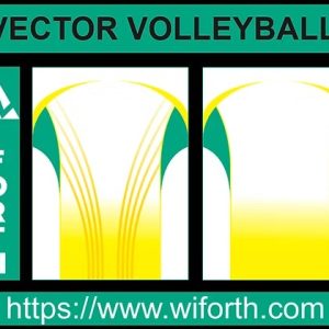 VECTOR VOLLEYBALL LINES CHINITOS