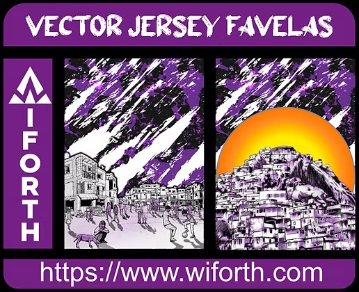 VERCTOR JERSEY FAVELAS